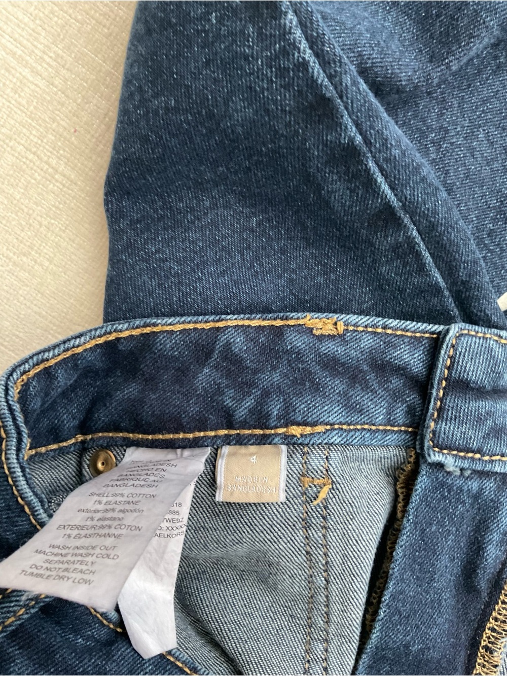 Michael Kors Dark Wash Denim Women’s Jeans - Picture 8 of 8